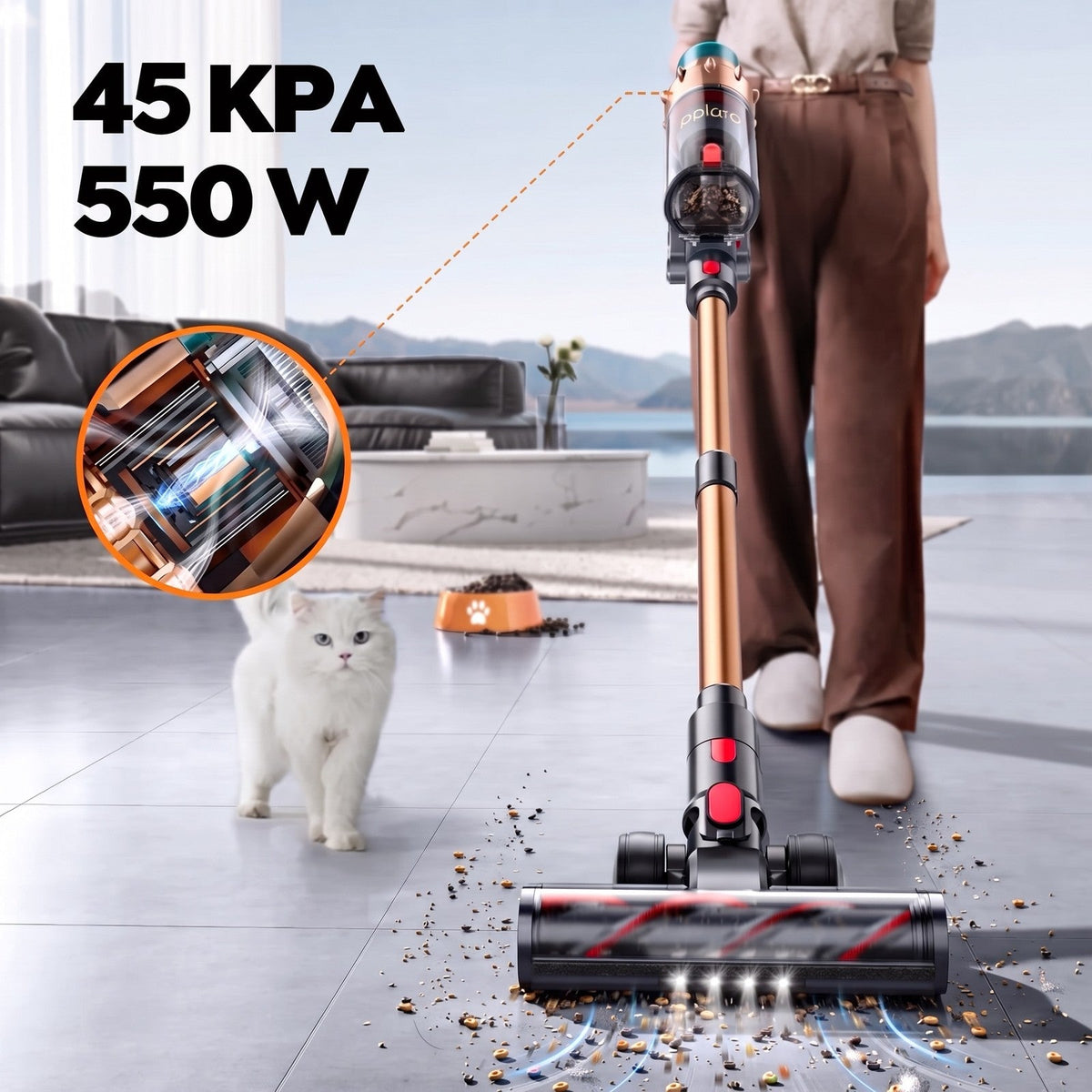 Polaro V18 — 45 kPa și 550 W
