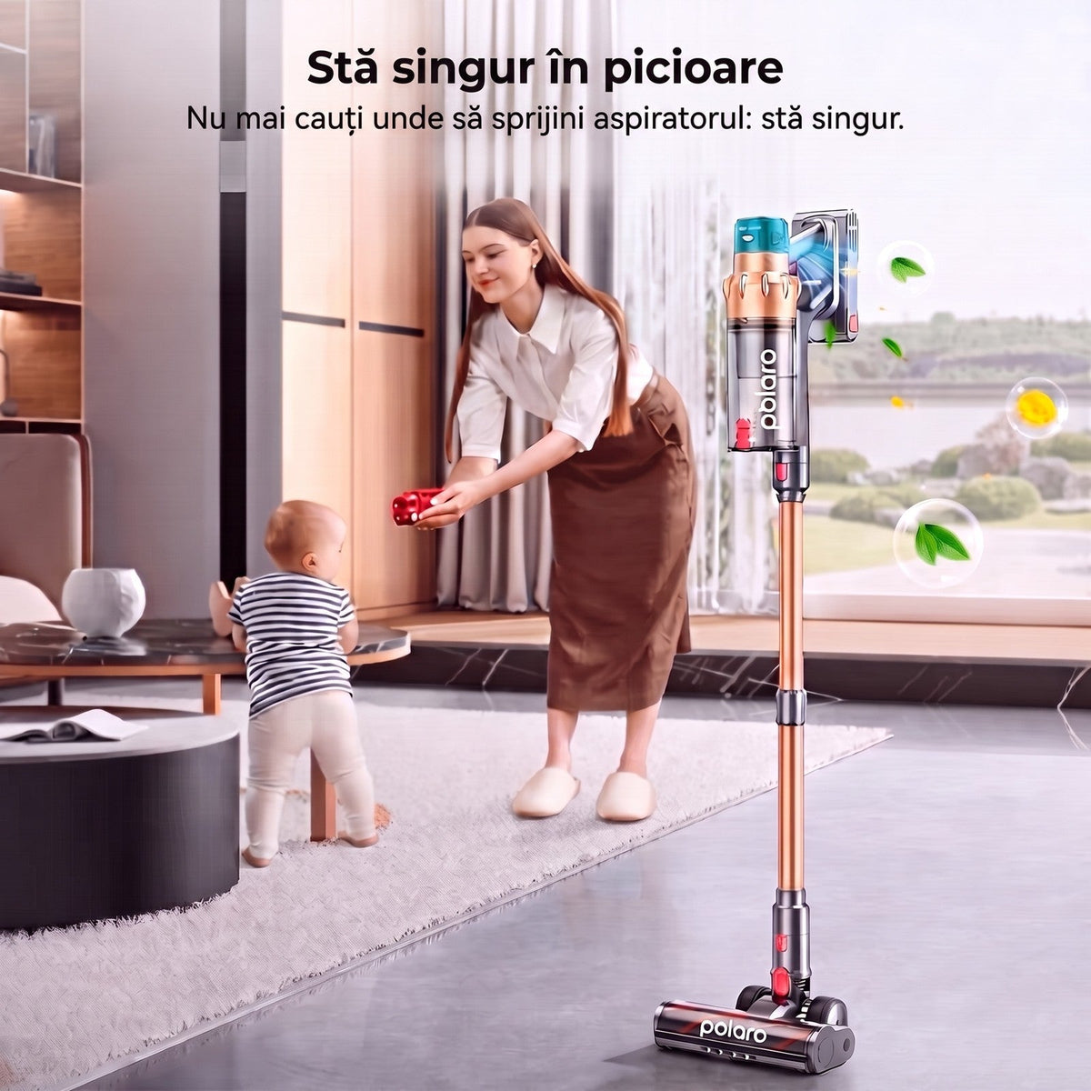 Polaro V18 — stă singur în picioare
